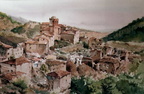 Poble de l'Aragó -  55x44 cm 