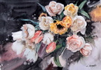 Pom de flors - 33 5x47 cm 