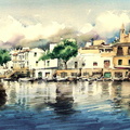 Porto Colom - 48x67 cm 