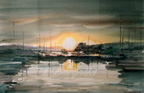Posta de sol - Cambrils - 66x44 cm 