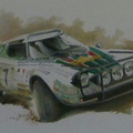 Lancia Stratos 30x44 cm - mar   2019 M