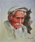 Avi gitano -10F 55x46 cm.