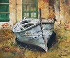 Barca vella - 10F 46x55 cm.