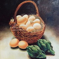 Cistell d'ous -10F 55x46 cm 