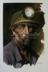 Miner de carbó-50x35 cm.
