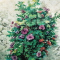 Paret amb flors 25F 65x81 cm 