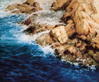 Roques a la mar 33x46 cm 